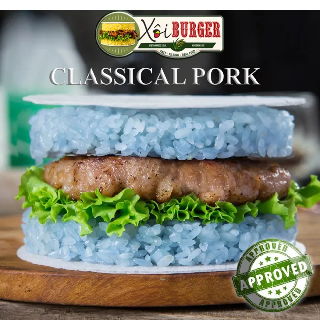 Pork Xoi Burger